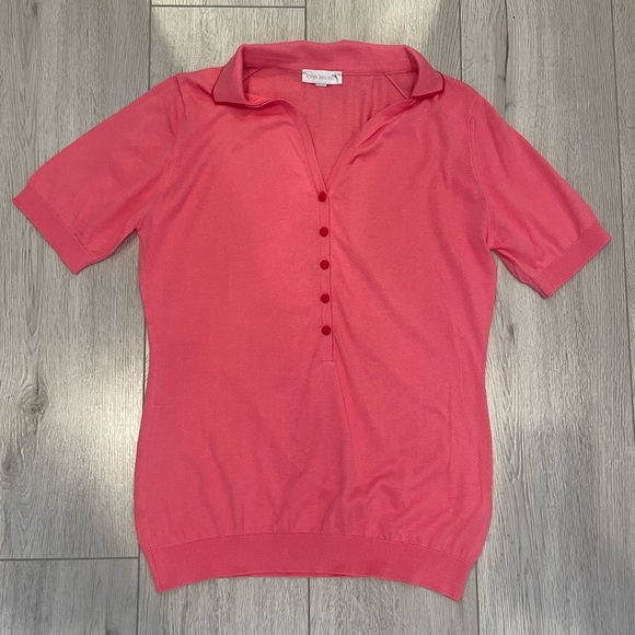 John Smedley Collared Knit T Shirt - Picture 4 of 16